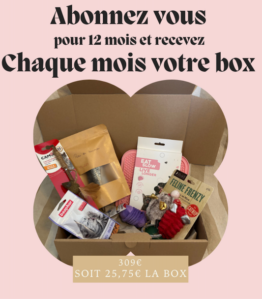 Abonnement annuel - Chats