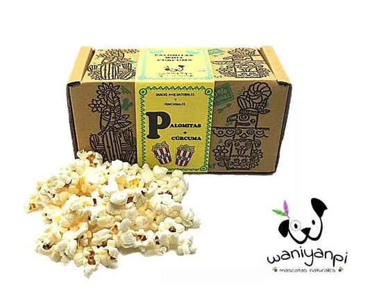 Pop corn au curcuma