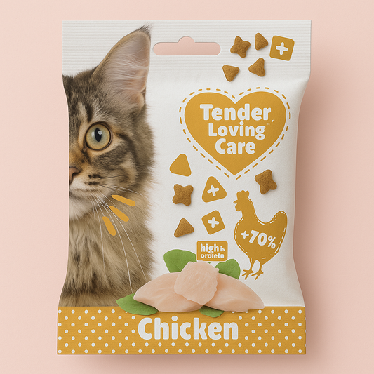 Friandises pour chat au poulet